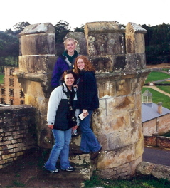 Students Standing at Port Arthur